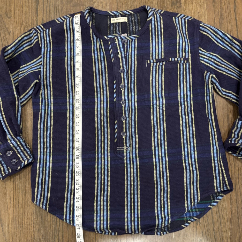 Free People We The Free Perfect In Plaid Pullover - Picture 8 of 11